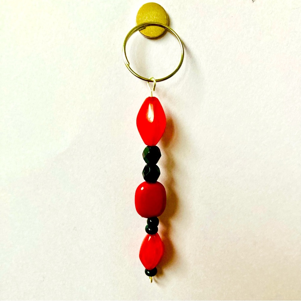 Handmade. Upcycled Keychain